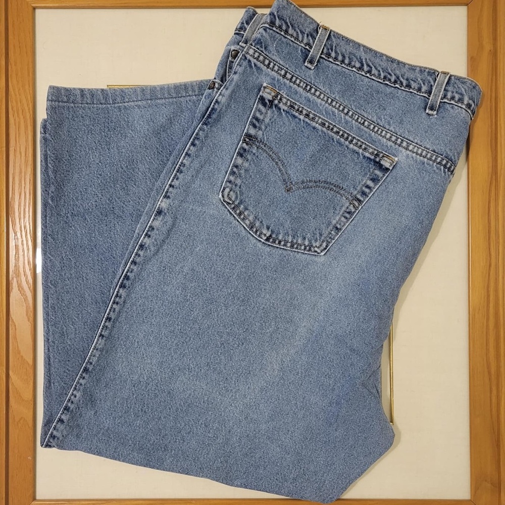 Levi’s W52 L30 Relaxed Fit Vintage Jeans USA Plus Size 100% Cotton Rare